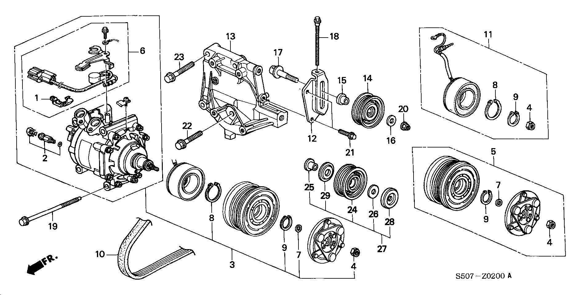 Honda 38920-PEC-003 - ремень приводной зубчатый autosila-amz.com