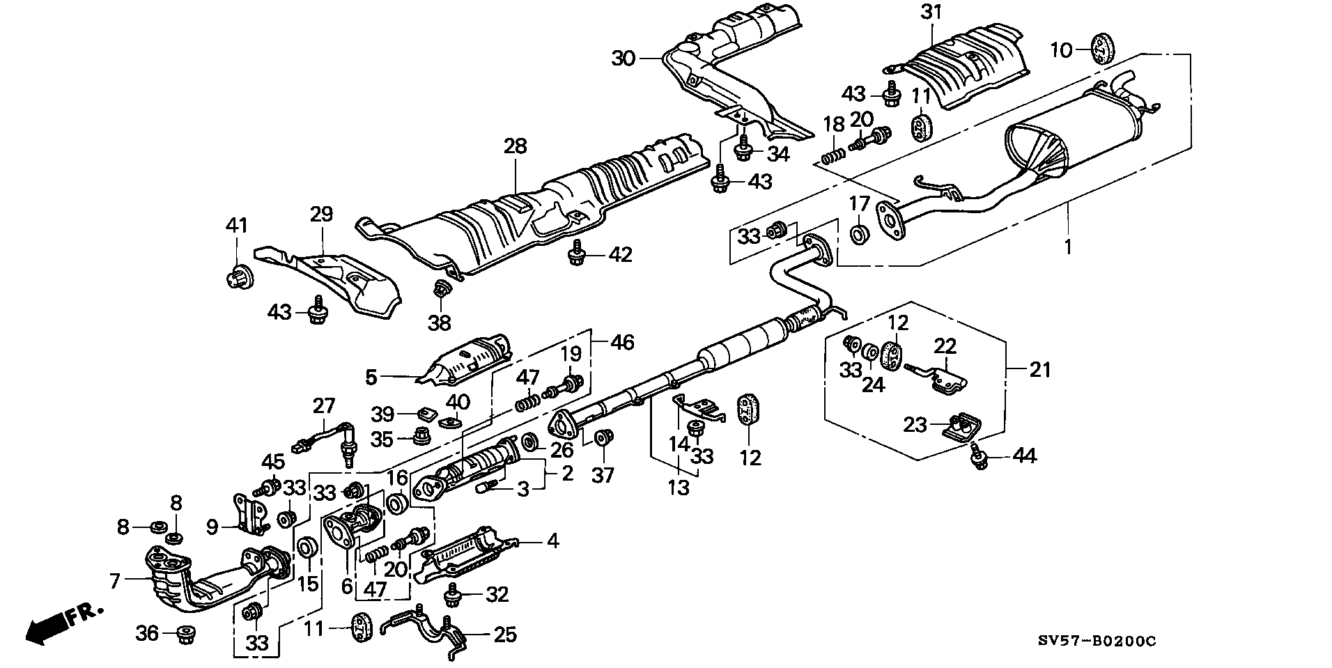 Mercedes-Benz 18229SV4003 - GASKET, EX. FLEXIBLE autosila-amz.com