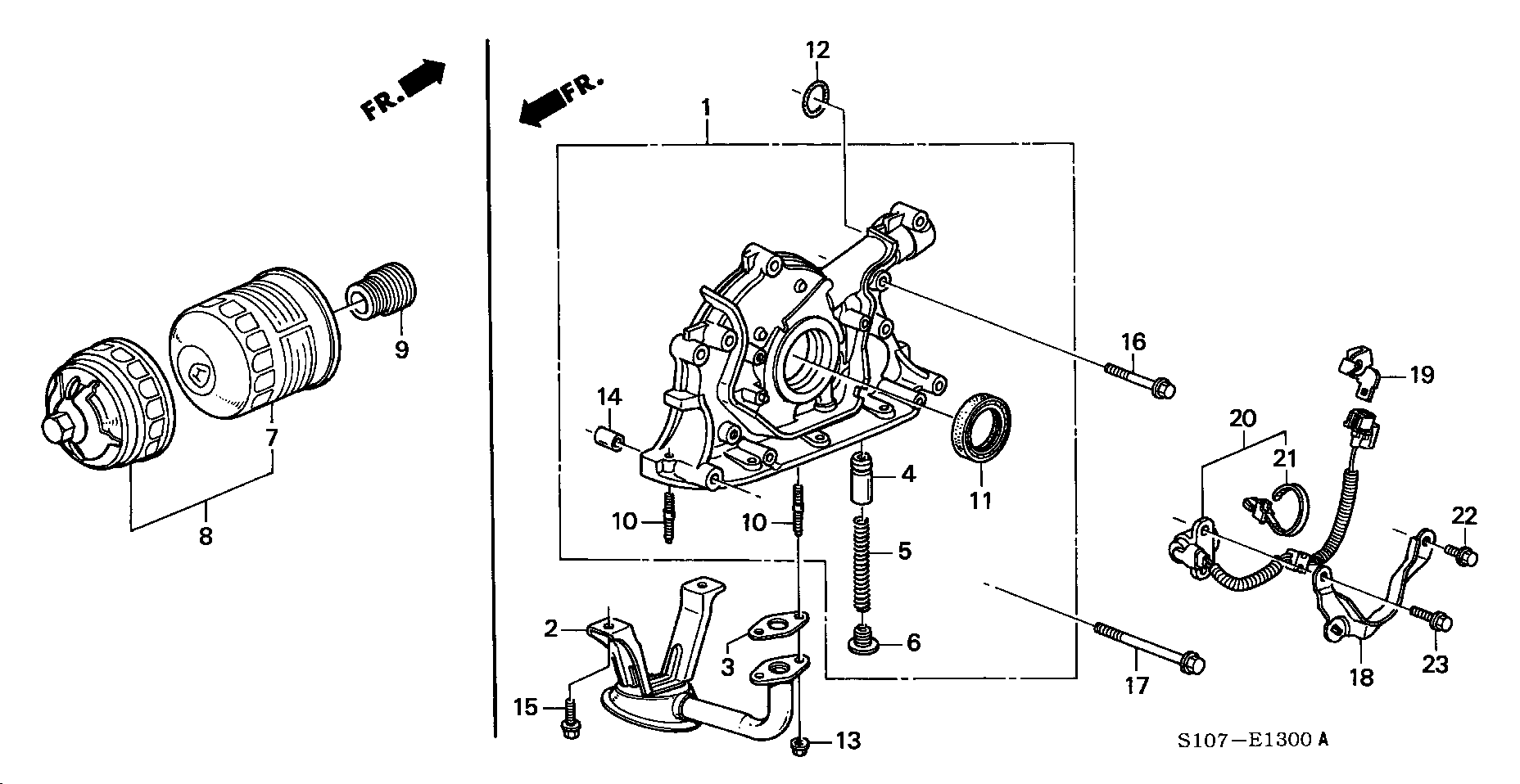 Honda 91212-PR4-A01 - Уплотняющее кольцо, коленчатый вал autosila-amz.com