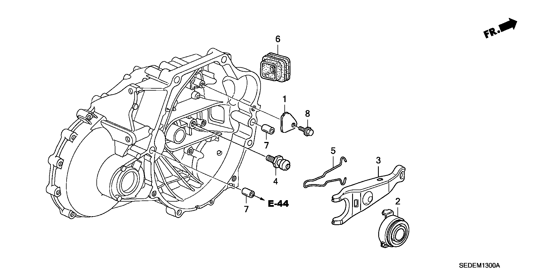 Honda 22810-PPT-003 - ПОДШИПНИК, МЕХАНИЗМ ВЫКЛЮЧЕНИЯ СЦЕПЛЕНИЯ autosila-amz.com