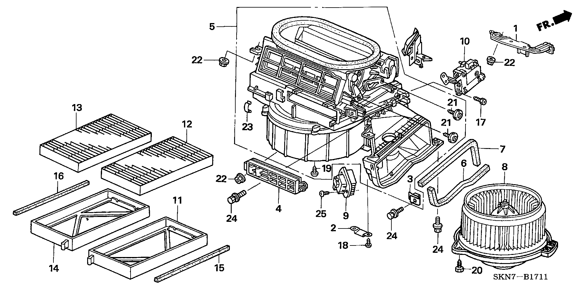 Honda 80291-SCA-E11 - фильтр воздушный autosila-amz.com