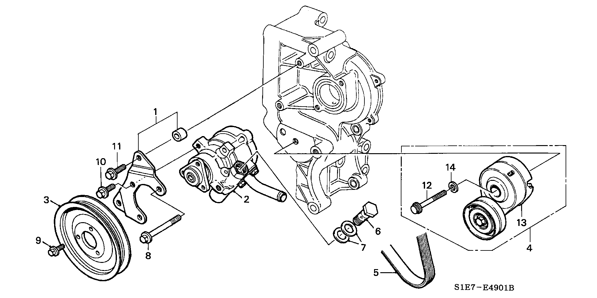 Honda 56910-P5T-G00 - Натяжитель, поликлиновый ремень autosila-amz.com