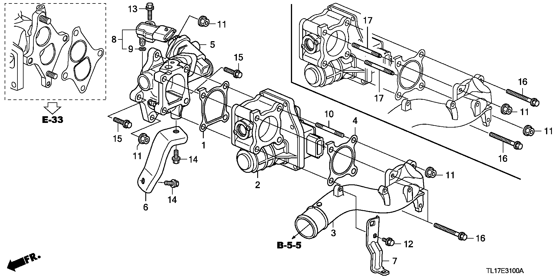 Honda 37830-RBD-E01 - датчик давления воздуха Fiat autosila-amz.com