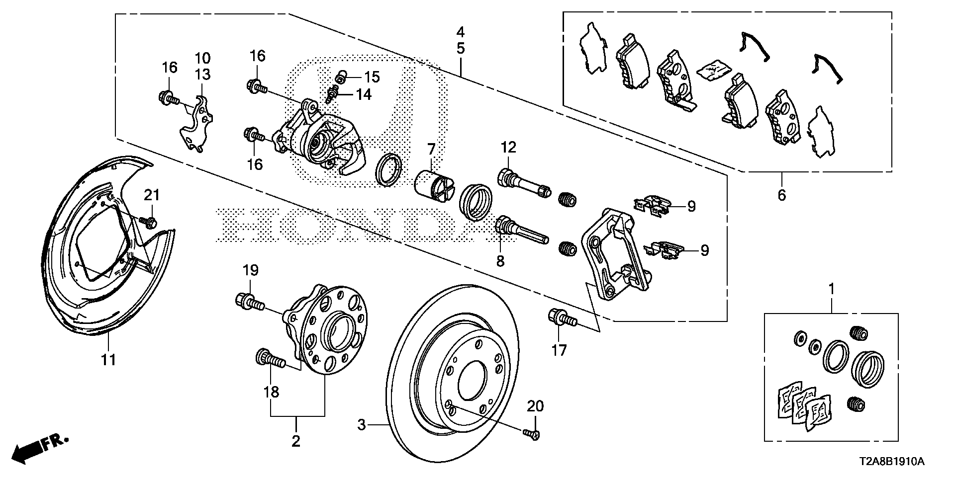 Proton 43022TA0A81 - Тормозные колодки, дисковые, комплект autosila-amz.com