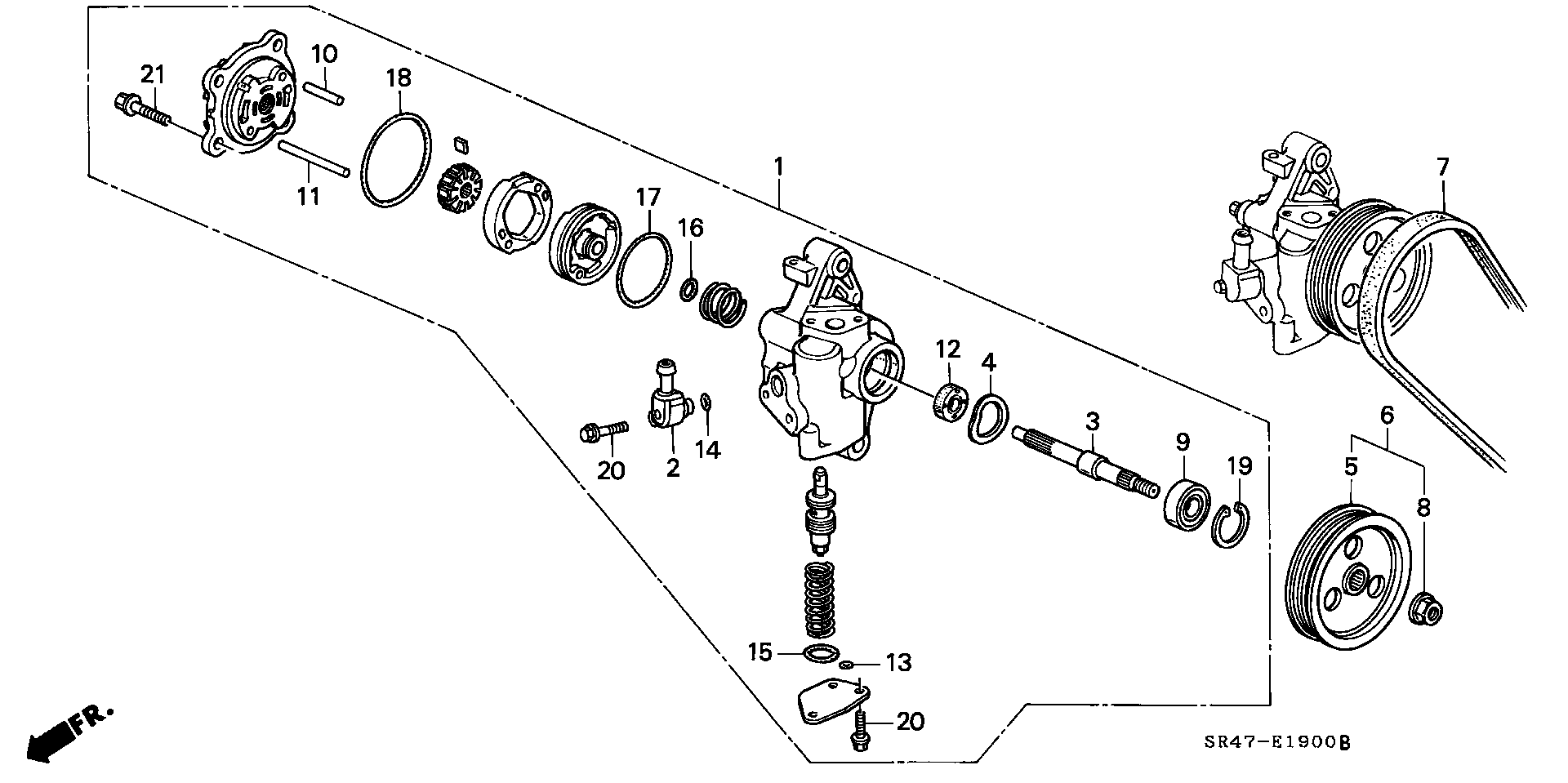 Honda 56992-P02-003 - ремень г\усилителя D15B (4PK815) 56992-P02-003 autosila-amz.com