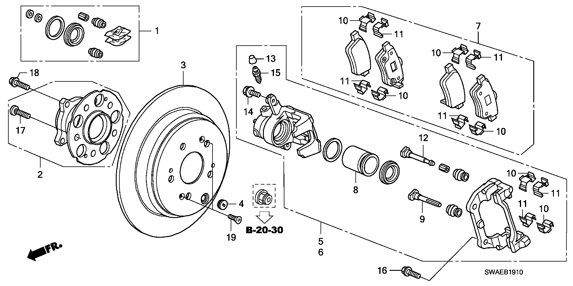 Honda 42200-STK-951 - ПОДШИПНИК В СБОРЕ, УЗЕЛ ЗАДН. СТУПИЦЫ, НОВЫЙ autosila-amz.com