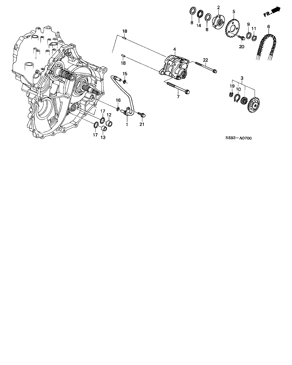 Honda 91327-P4V-003 - Прокладка, масляный насос autosila-amz.com