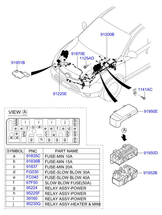 Hyundai 39160-37110 - Реле HYUNDAI Elantra (10-) противотуманных фар OE autosila-amz.com