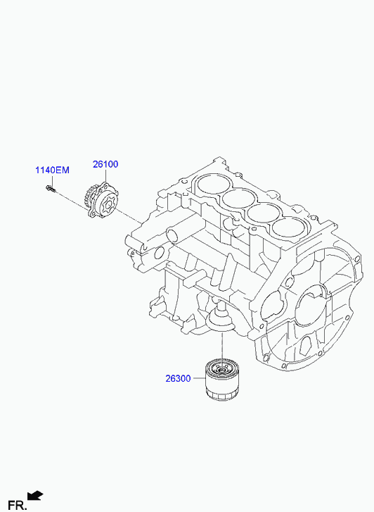 KIA 26300-02751 - Масляный фильтр autosila-amz.com