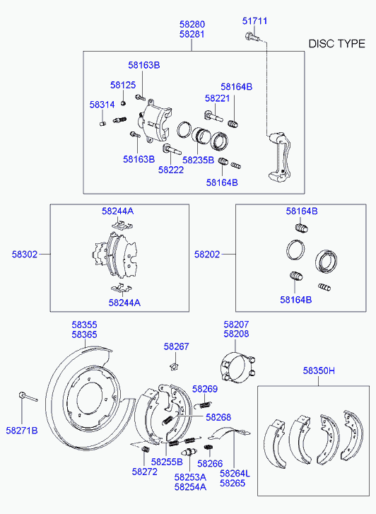 KIA 5831038A10 - Тормозной суппорт autosila-amz.com