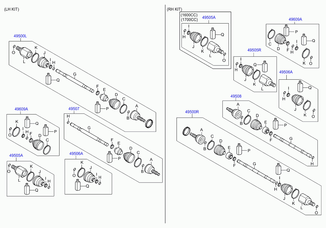 KIA 495942Y610 - ПЫЛЬНИК ШРУСА КОЛЕСА, ПОСТАВЛЯЕТСЯ В КОМПЛЕКТЕ С ХОМУТАМИ 4ШТ, ДЕМПФЕР autosila-amz.com