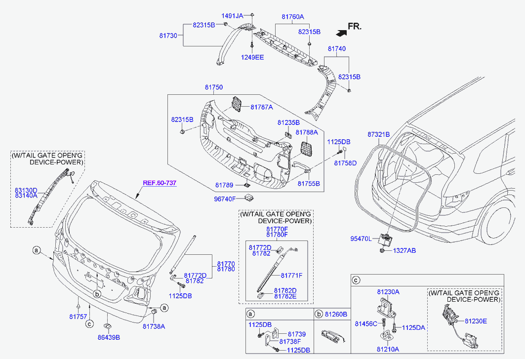 Hyundai 81780B8000 - Газовая пружина, упор autosila-amz.com