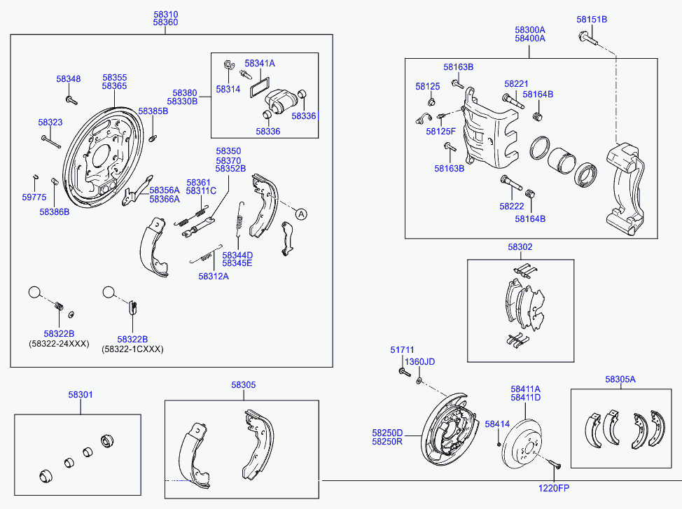 Buessing 58302-1CA10 - Тормозные колодки, дисковые, комплект autosila-amz.com