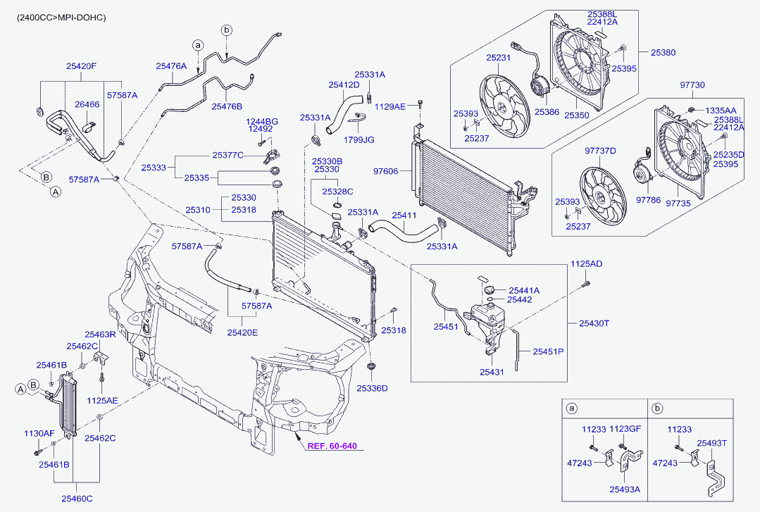 Hyundai 97606-4H000 - Конденсатор кондиционера autosila-amz.com