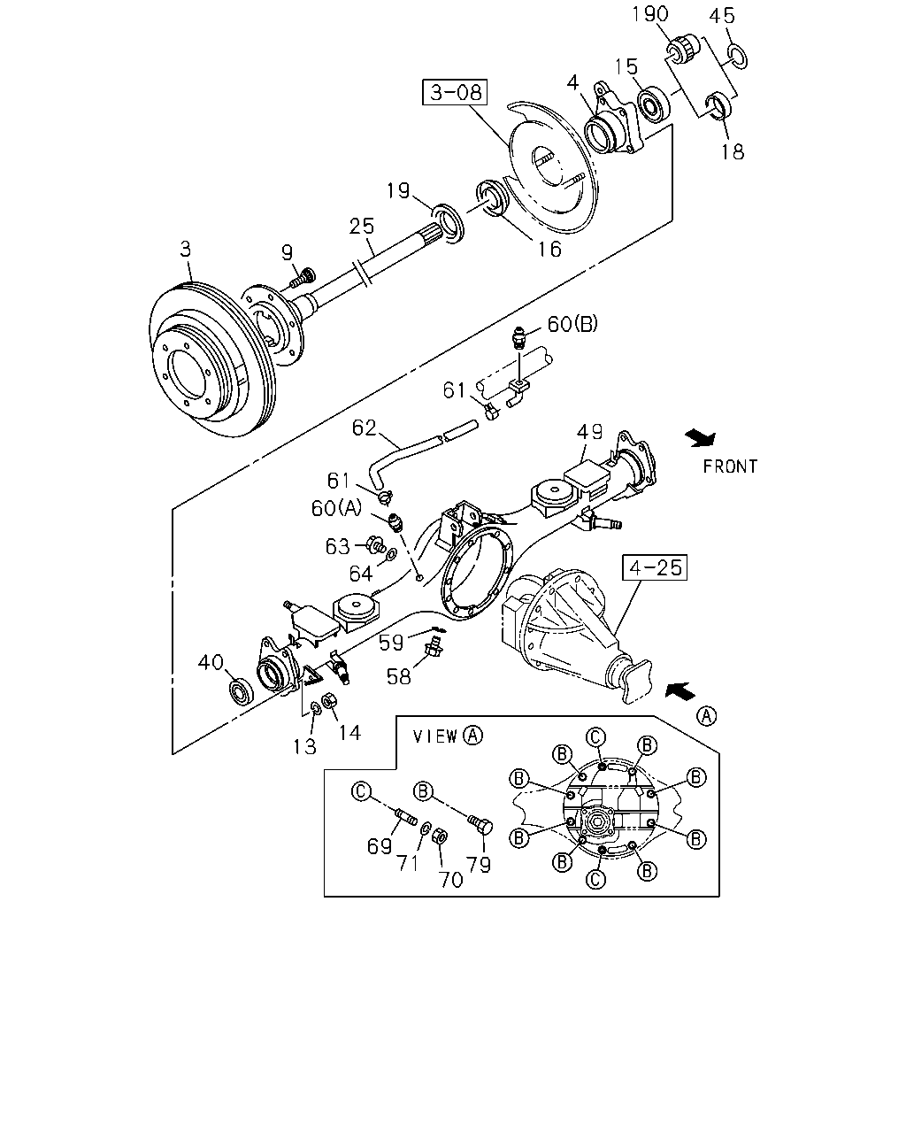 ISUZU 8-94429-847-0 - Шпилька ступицы колеса autosila-amz.com