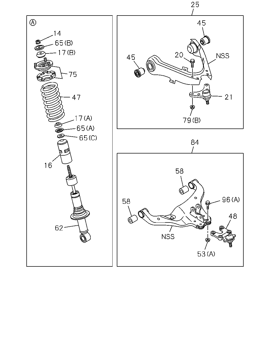 ISUZU 8-98177-899-1 - Опора стойки амортизатора, подушка autosila-amz.com