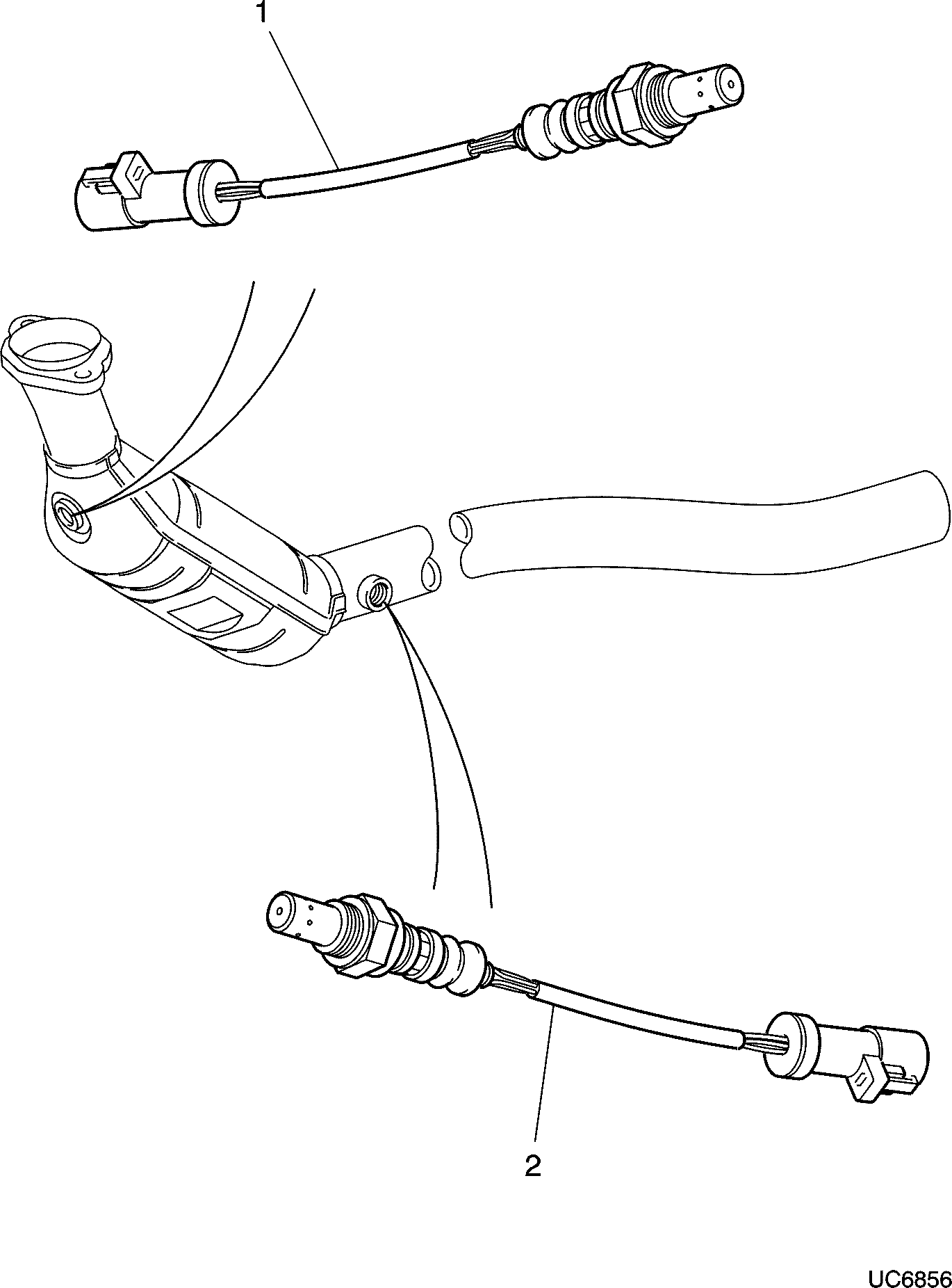 FORD XR86938 - Лямбда-зонд, датчик кислорода autosila-amz.com