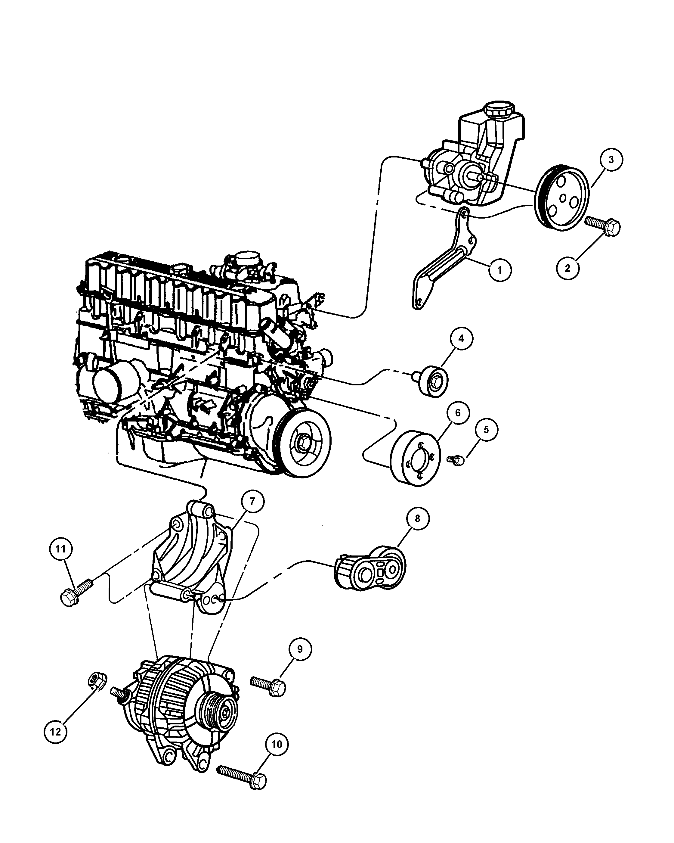 Chrysler 485 4089 - Ролик, поликлиновый ремень autosila-amz.com