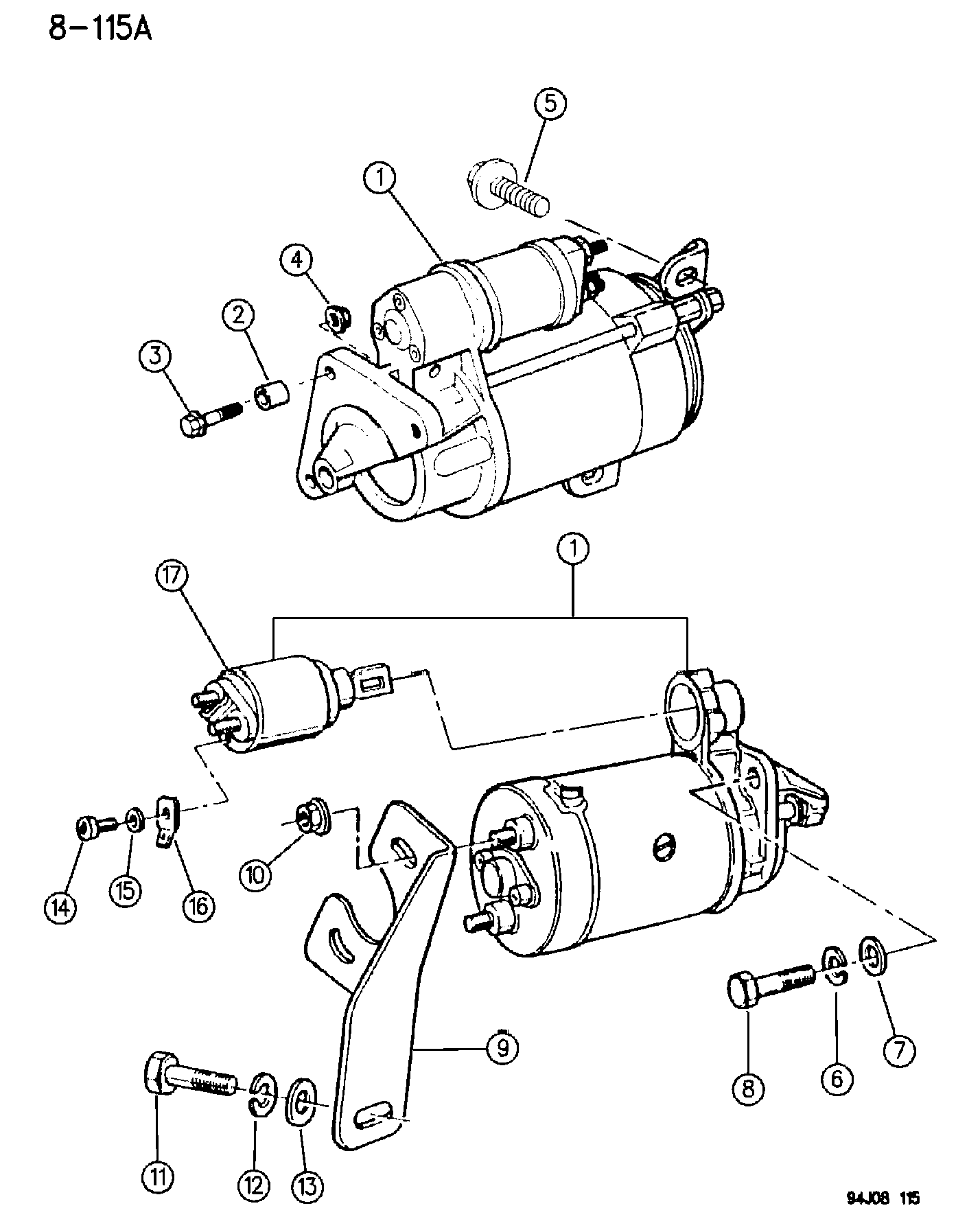 Chrysler 56 026 851 - Стартер autosila-amz.com