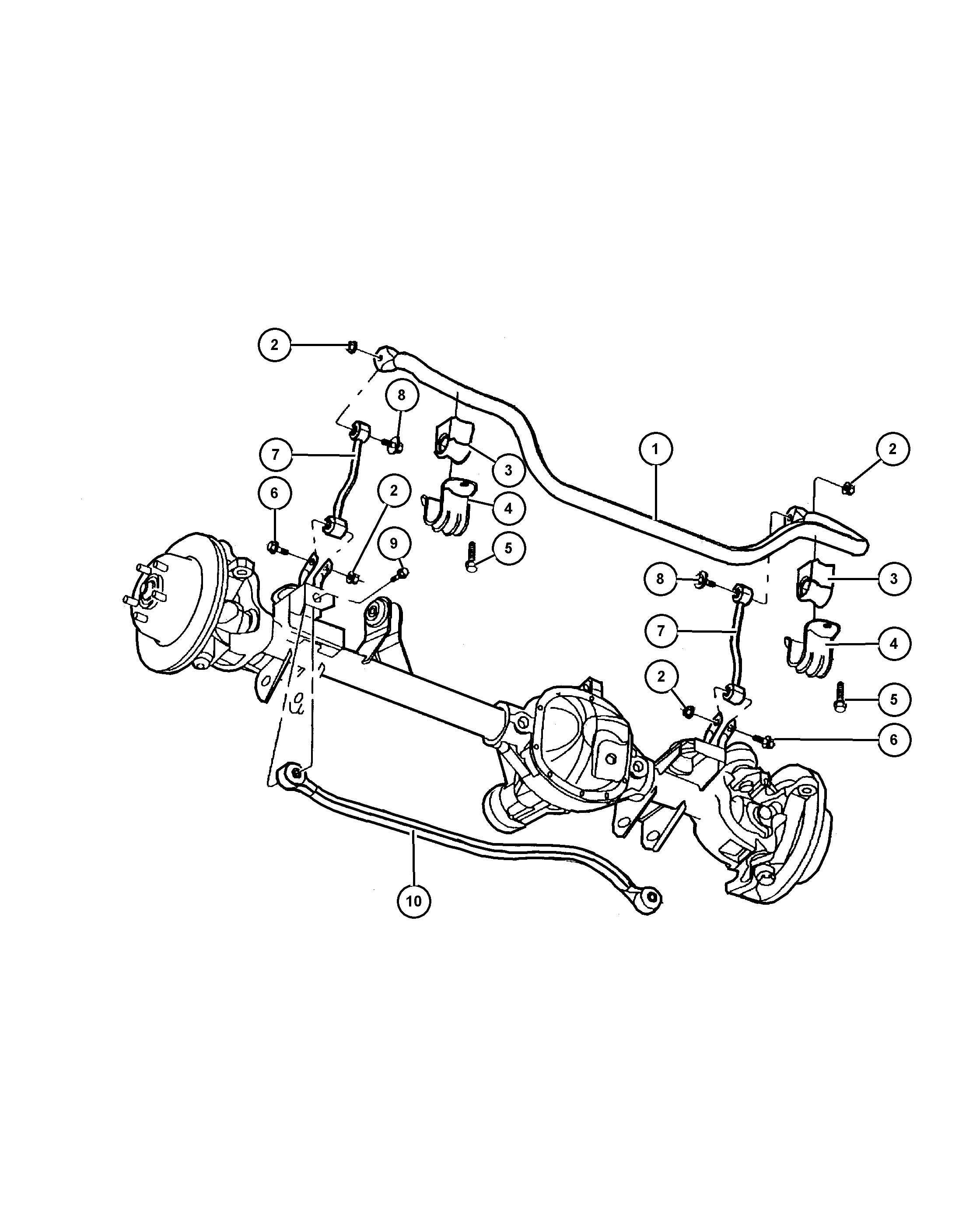 Dodge 5208 8283 - LINK SWAY ELIMINATOR autosila-amz.com