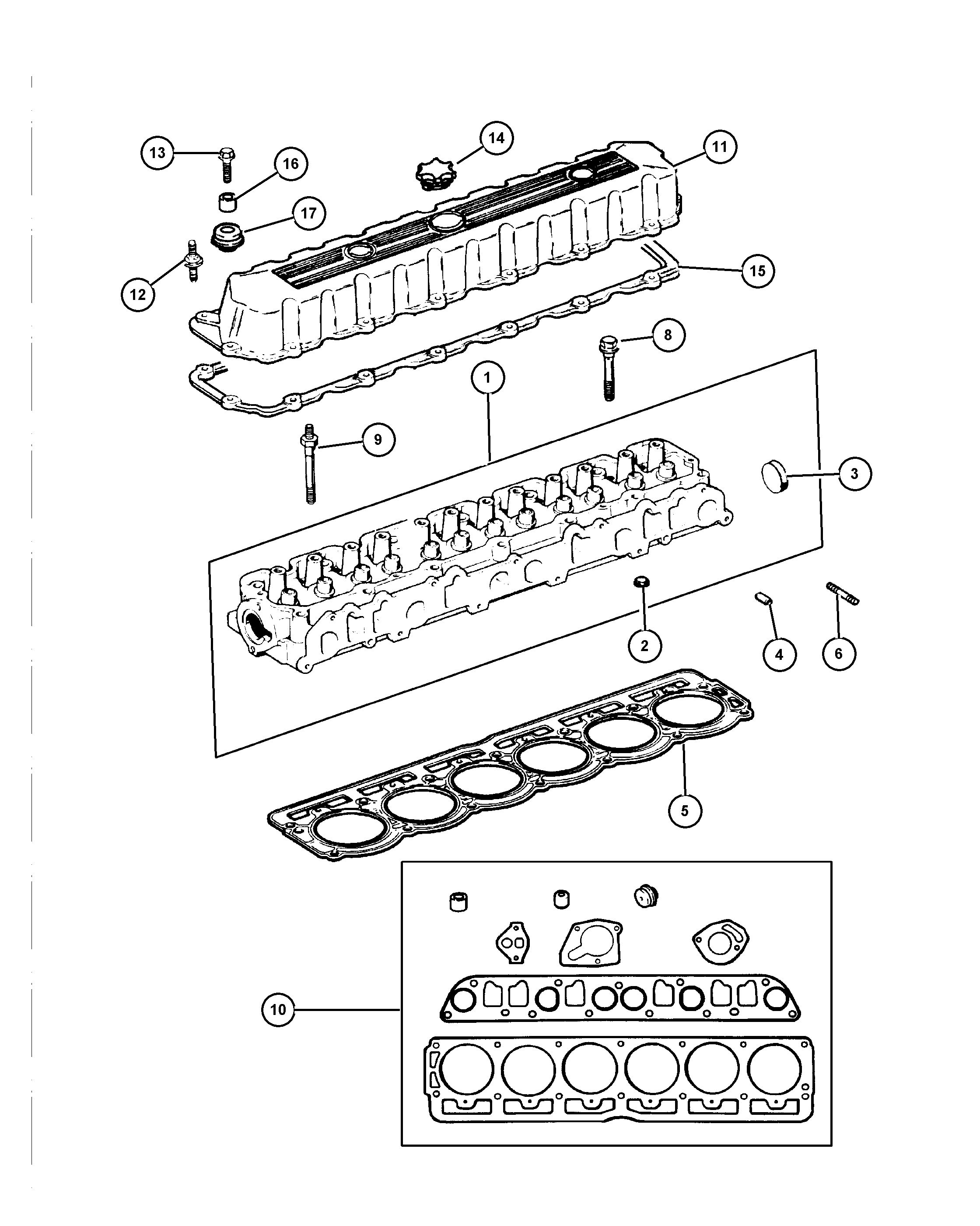 Jeep 5301 0334 - Головка цилиндра autosila-amz.com