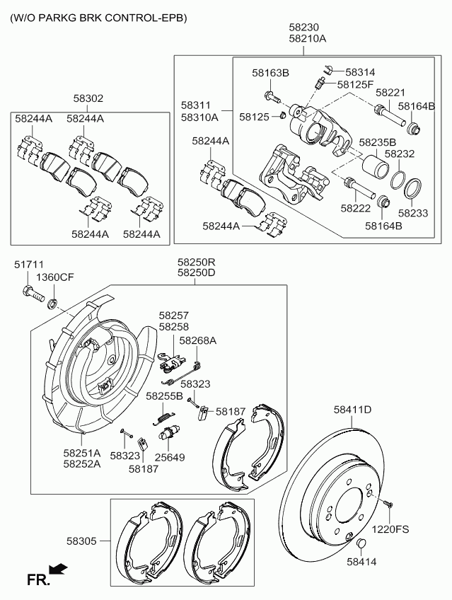 Hyundai (BEIJING) 584113S100 - Тормозной диск autosila-amz.com