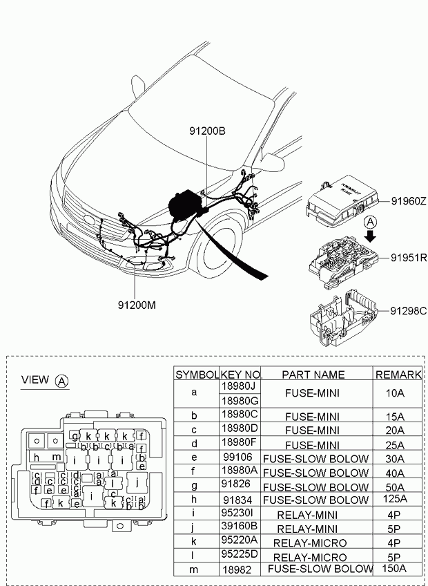 KIA 3916025000 - РЕЛЕ 12В, 10А autosila-amz.com