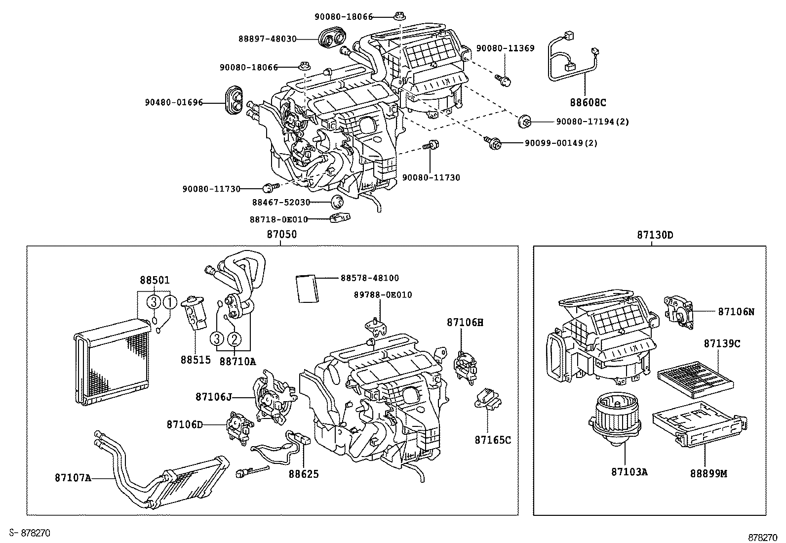 TOYOTA 87139-28010 - Фильтр салонный 87139-28010 (87139-47010) autosila-amz.com