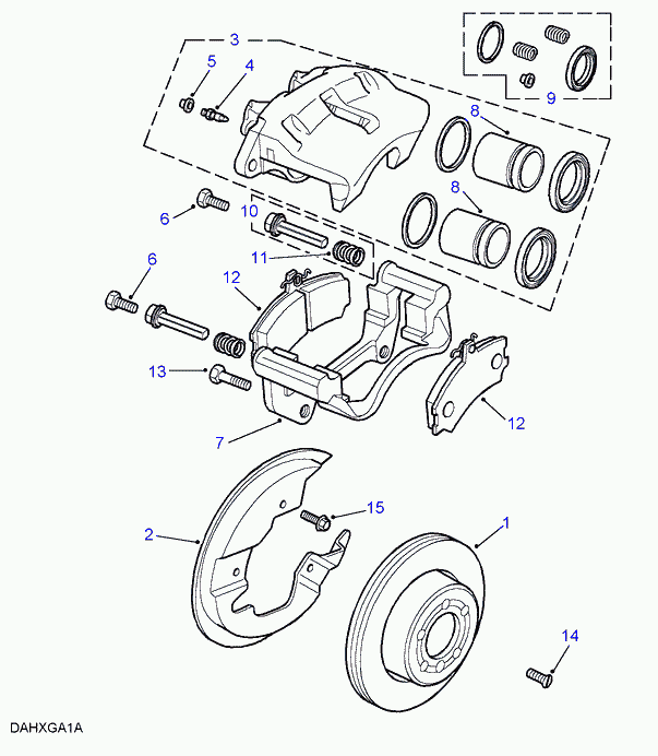 Land Rover NTC8780 - Тормозной диск autosila-amz.com