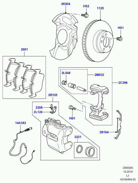 Land Rover LR005947 - Тормозной суппорт autosila-amz.com