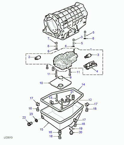 Land Rover STC4098 - (Производитель: Land Rover) ПРОБКА ПОДДОНА АКПП Ленд Ровер autosila-amz.com