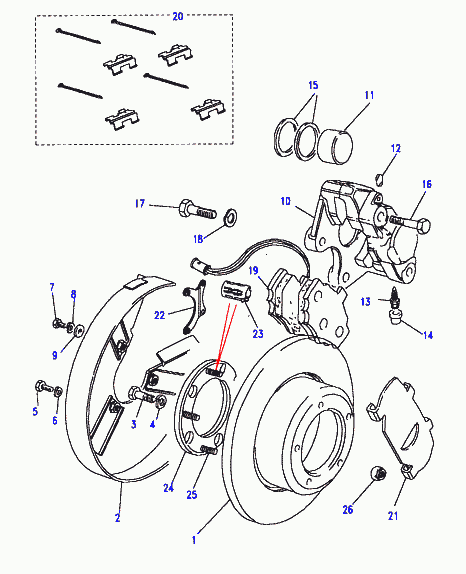 Rover FTC1381 - Тормозной диск autosila-amz.com