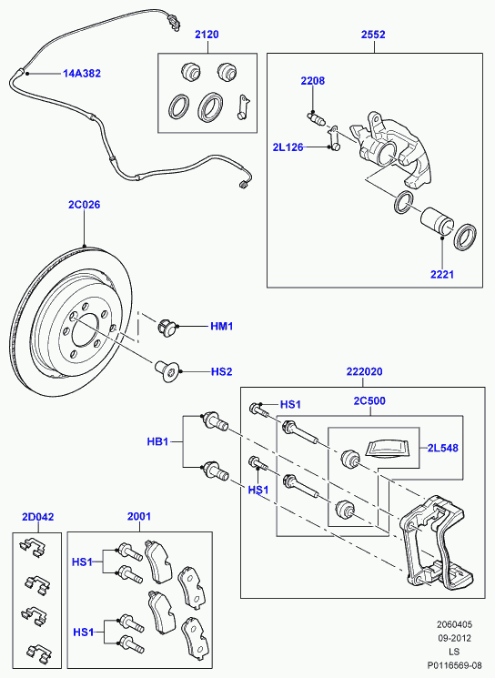 Rover SDB 0006 45 - Тормозной диск autosila-amz.com