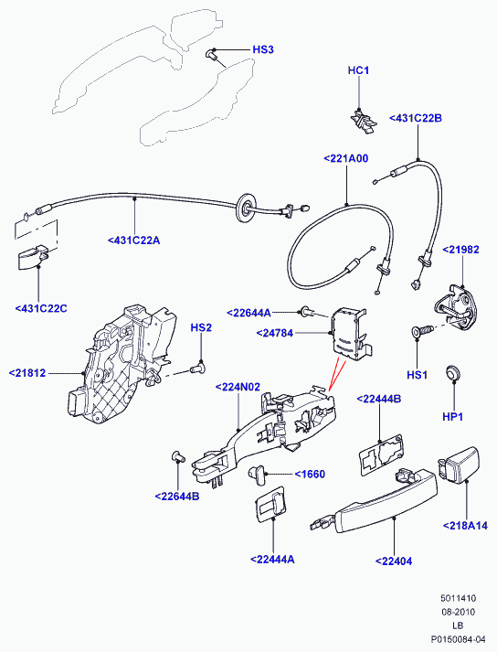 Land Rover LR000889 - Фильтр воздуха в салоне autosila-amz.com