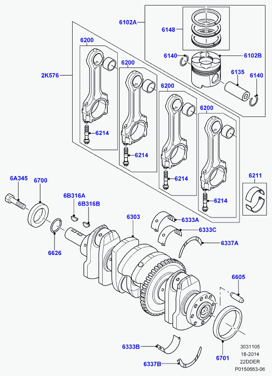 Rover LR000673 - Уплотнительное кольцо autosila-amz.com