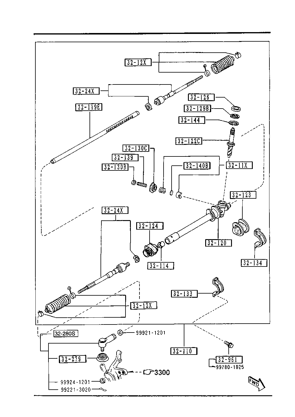 FORD 8AB2-32-280 - Наконечник рулевой тяги, шарнир autosila-amz.com