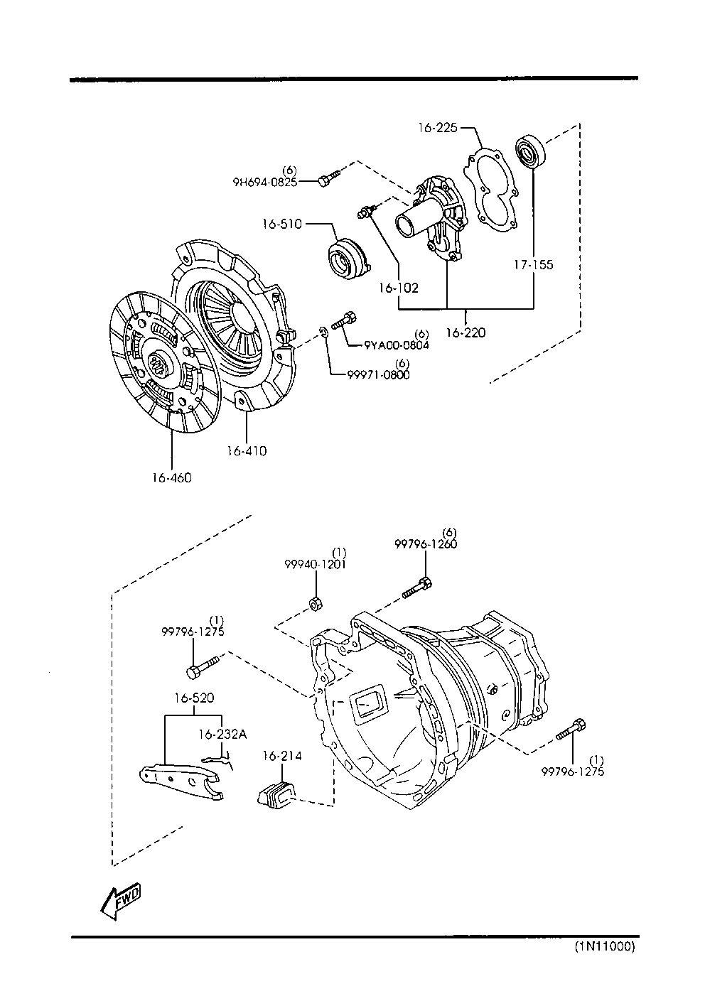 FORD BP07-16-460B - Диск сцепления, фрикцион autosila-amz.com