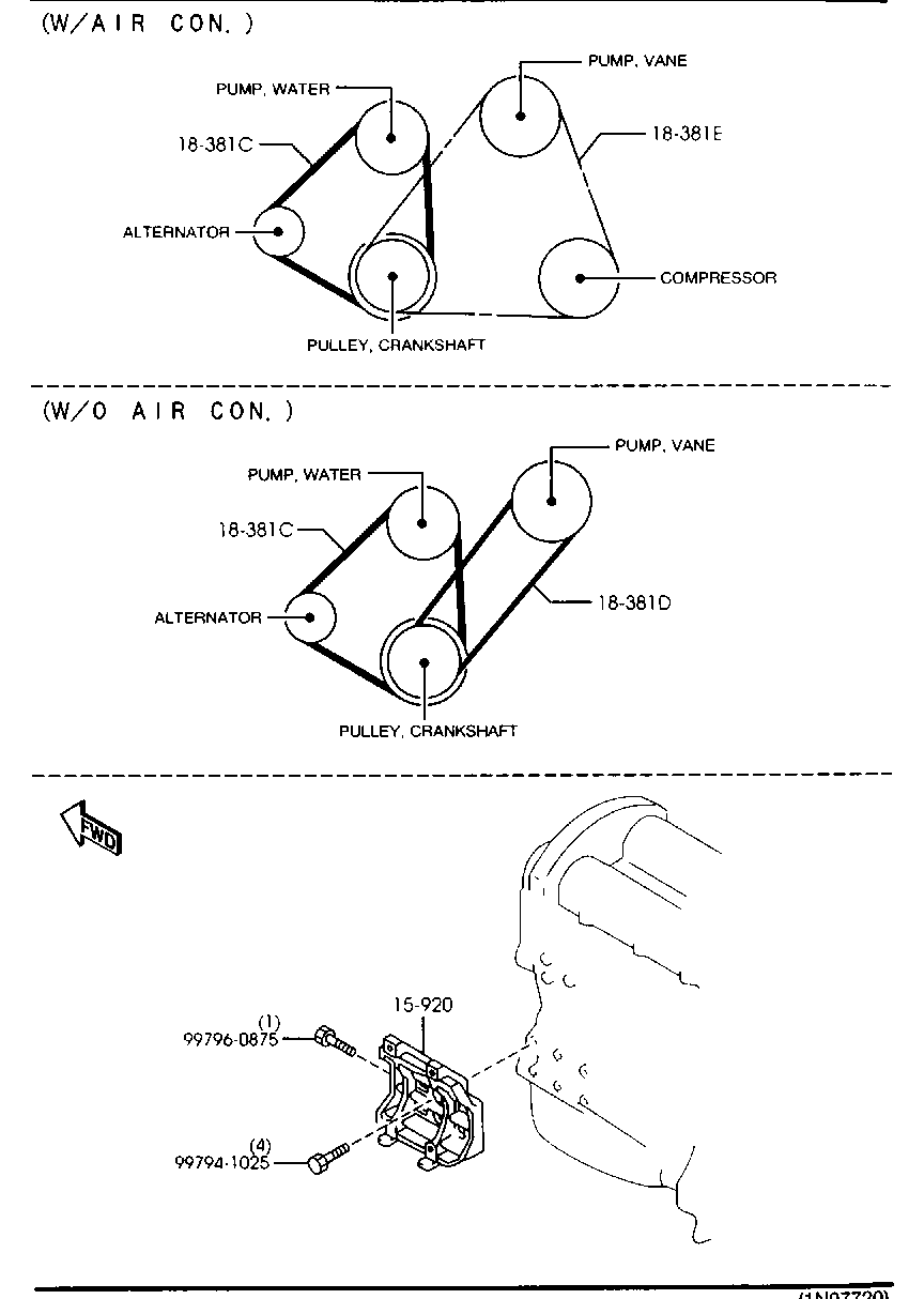 Honda BPE8-15-909A - Поликлиновой ремень autosila-amz.com