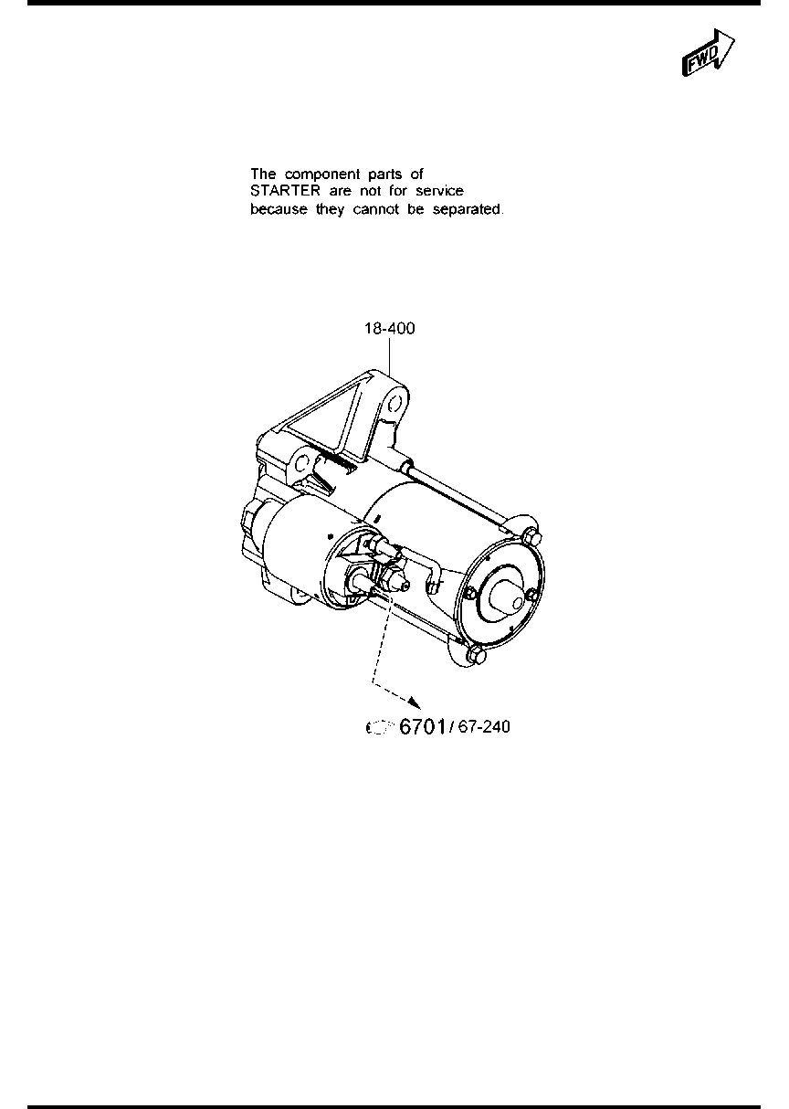 FORD Y601-18-400C - Стартер autosila-amz.com