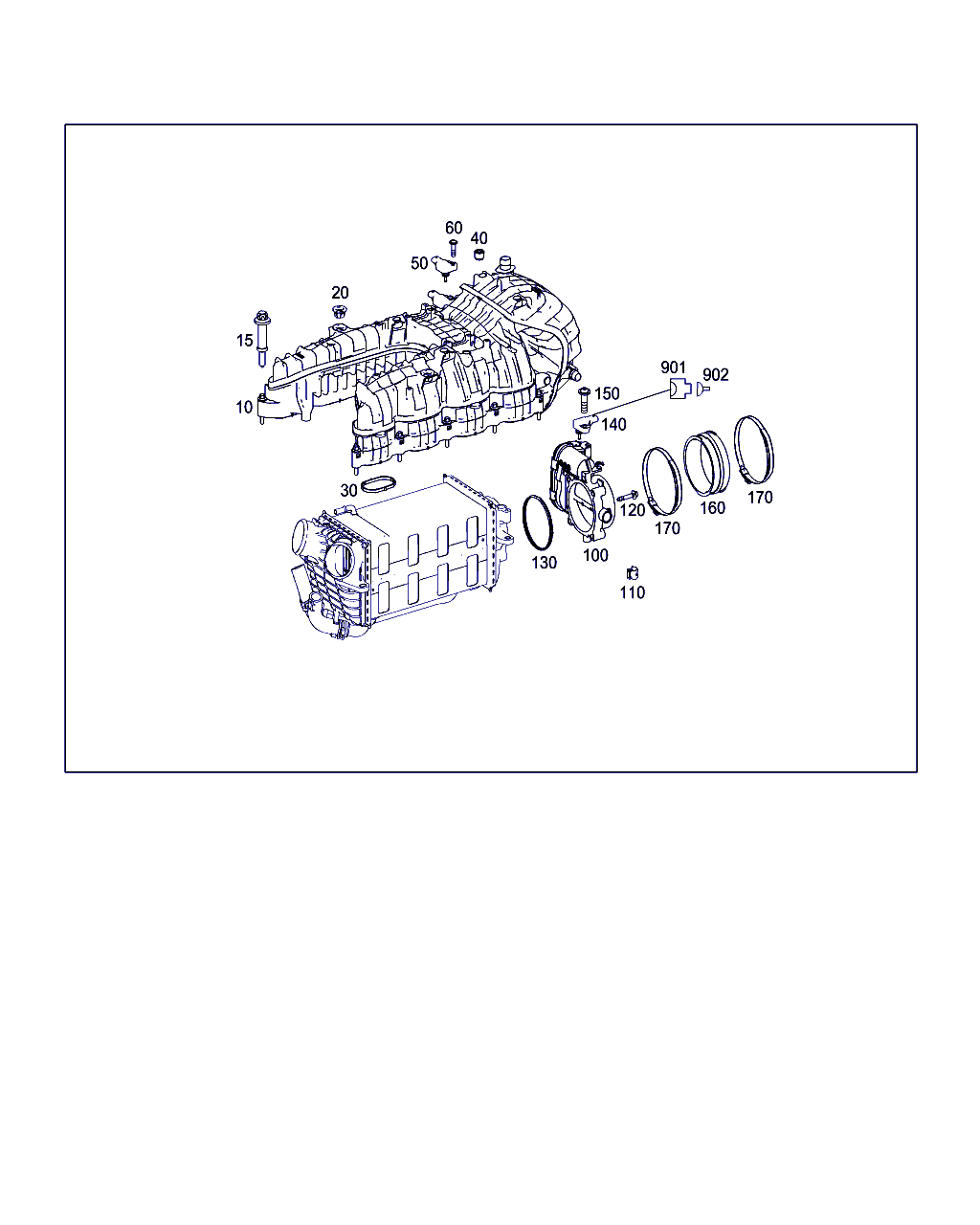 Mercedes-Benz A 272 141 26 80 - Прокладка, корпус дроссельной заслонки autosila-amz.com