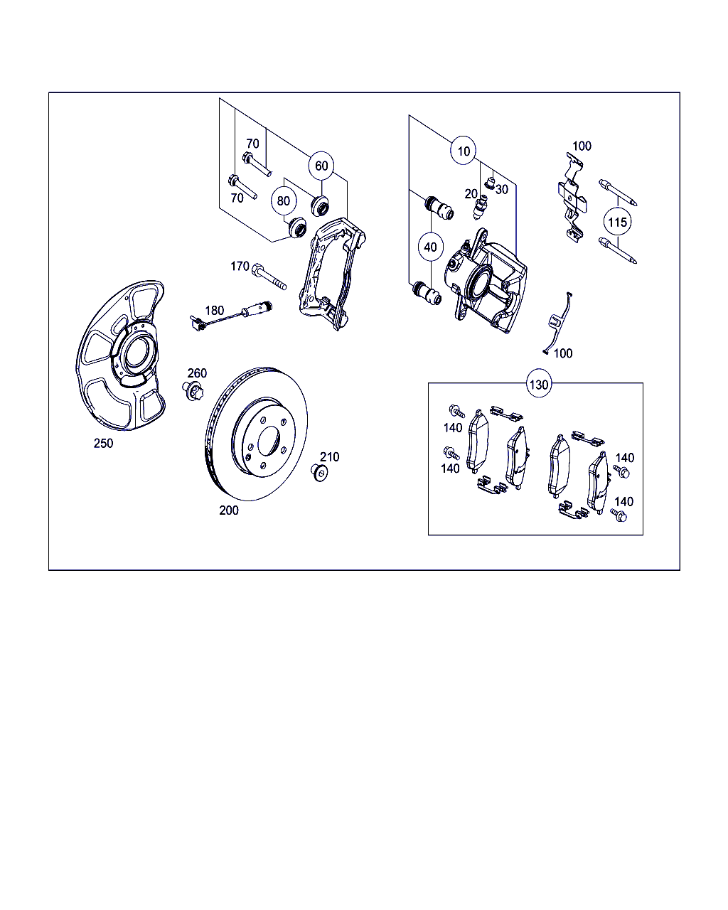 Mercedes-Benz A 204 421 10 12 - Тормозной диск autosila-amz.com