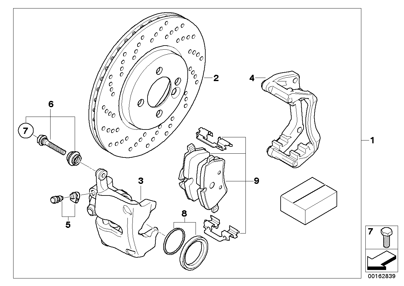 BMW 34116778335 - Тормозной суппорт autosila-amz.com