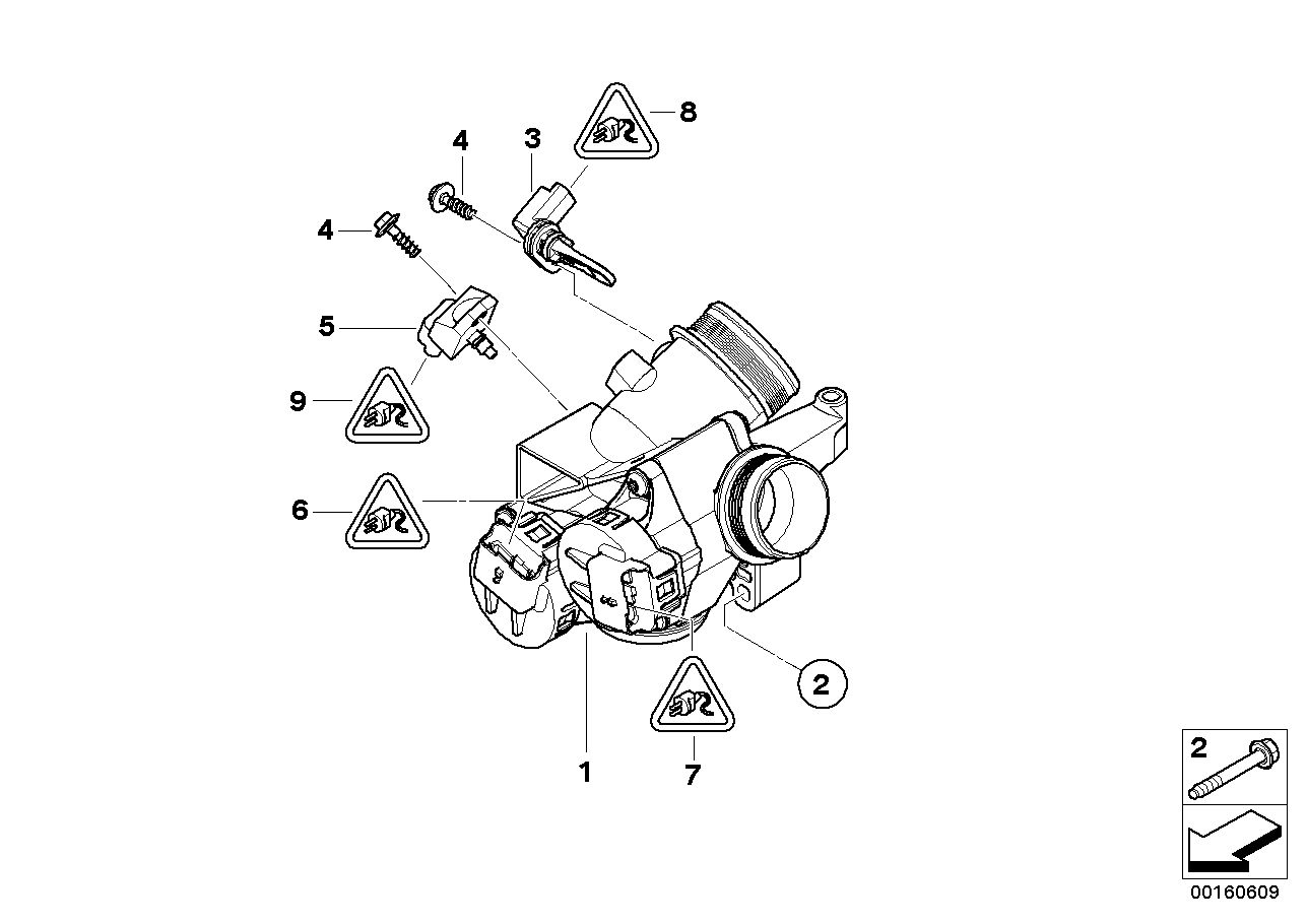 Mini 13 62 7 794 981 - Датчик, давление наддува autosila-amz.com