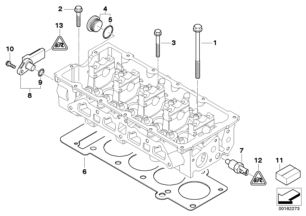 Mini 13 62 1 486 698 - Датчик, температура охлаждающей жидкости autosila-amz.com