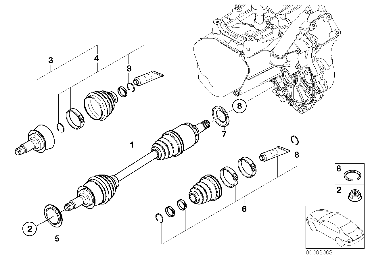 Mini 31607518259 - Пыльник, приводной вал autosila-amz.com