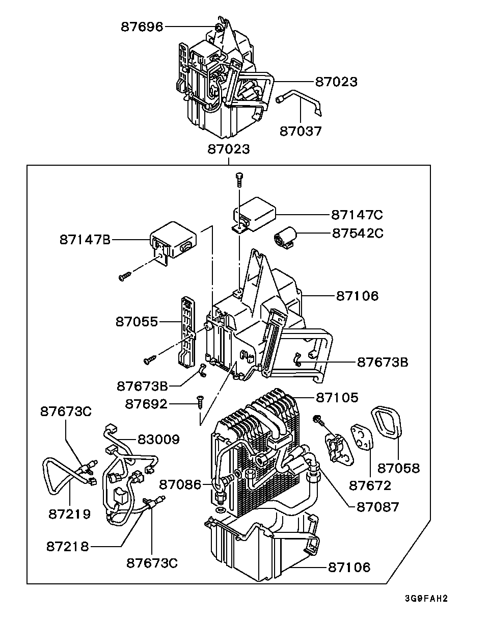 Mitsubishi MR201955 - Расширительный клапан, кондиционер autosila-amz.com