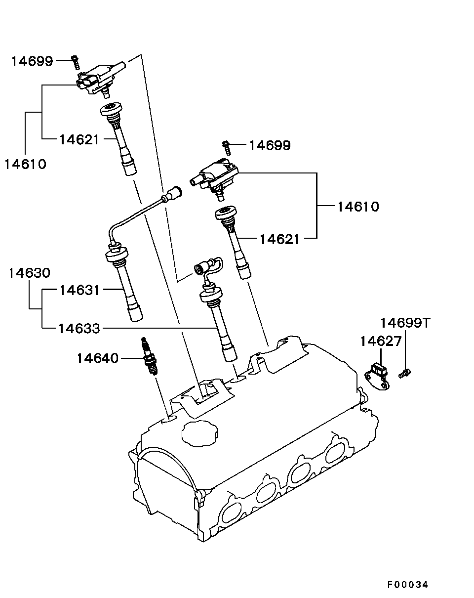 Mitsubishi MD350291 - Свеча зажигания autosila-amz.com