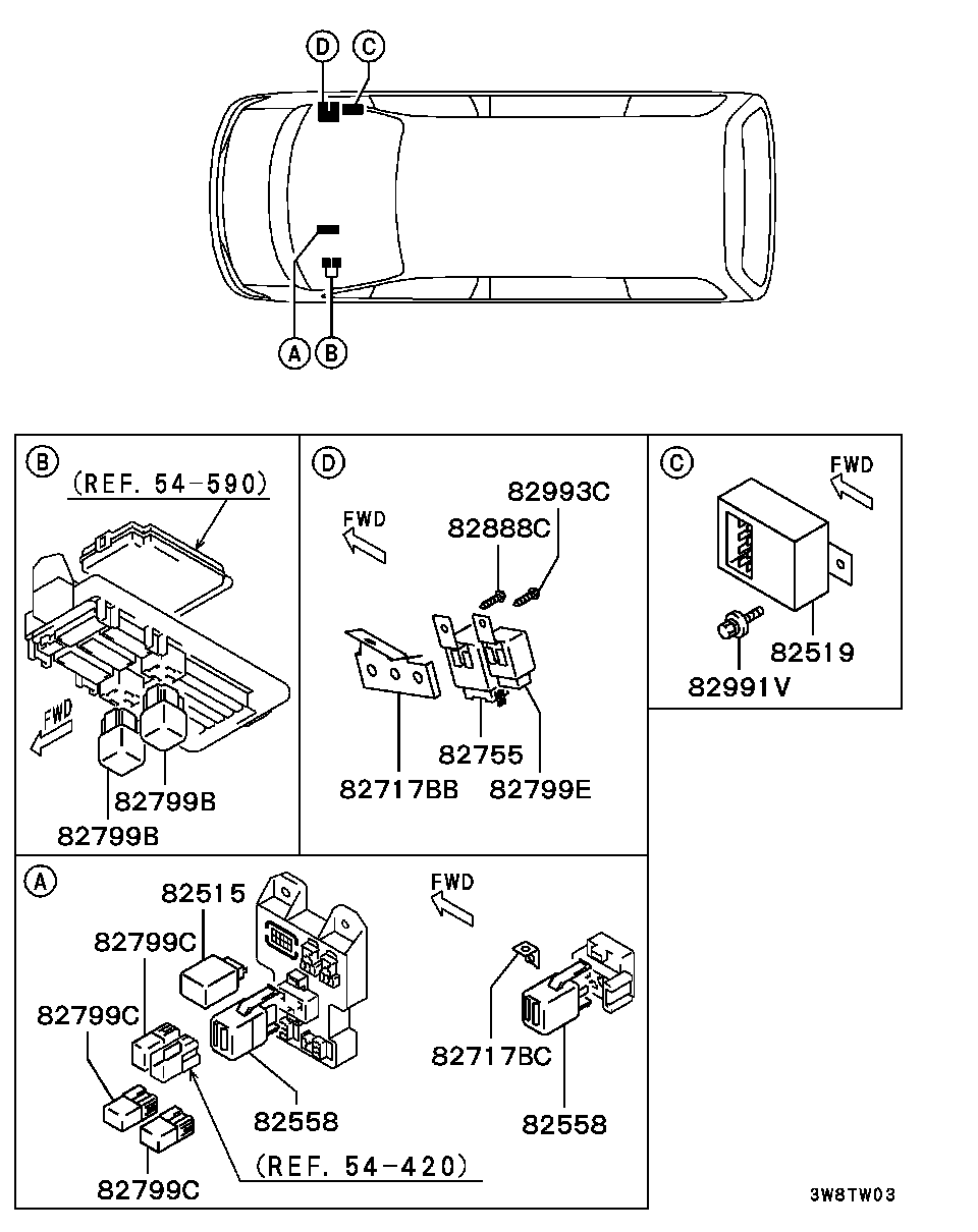 Mitsubishi MB629083 - Автозапчасть/Запчасть autosila-amz.com