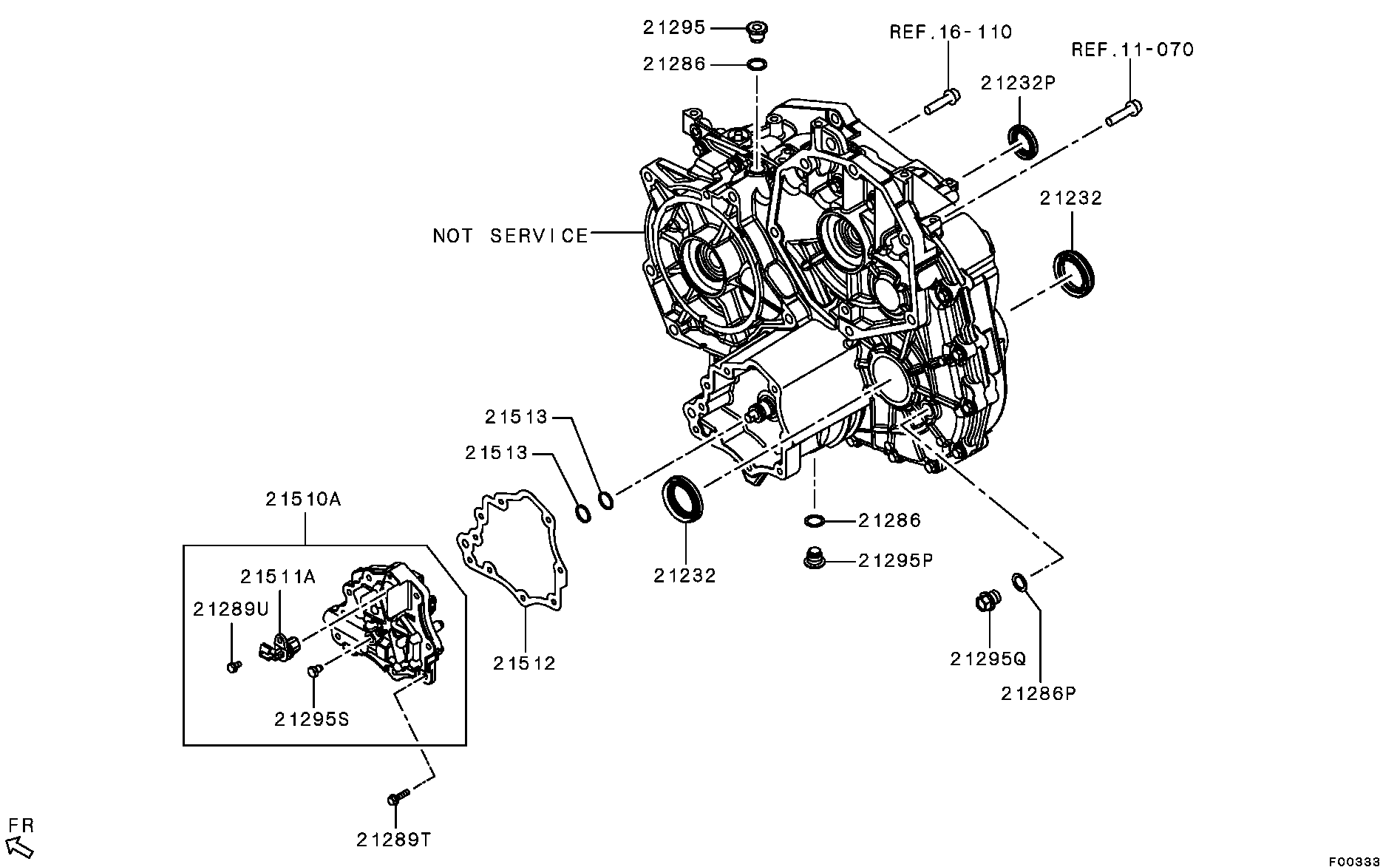 Mitsubishi MD755904 - сальник привода autosila-amz.com