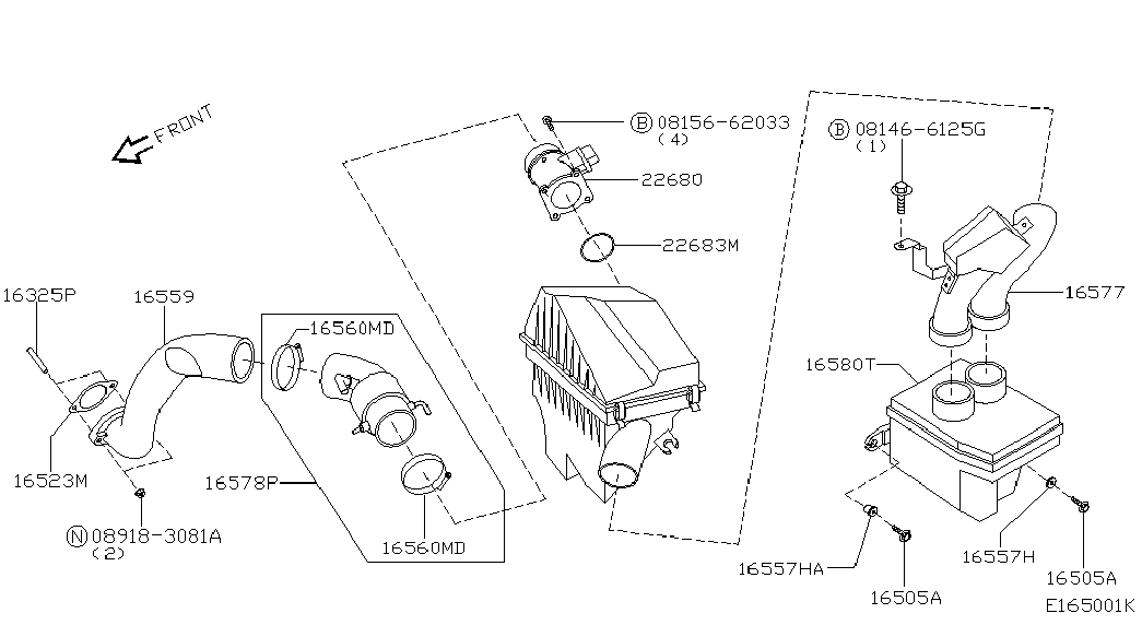 NISSAN 140704P210 - Болт, система выпуска autosila-amz.com